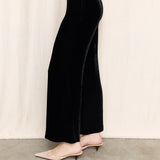 JPG Velvet Wide Leg Capri