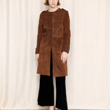 70s Gigli Suede Coat
