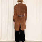 70s Gigli Suede Coat