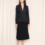Christian Lacroix Wool Striped Blazer
