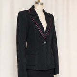 Christian Lacroix Wool Striped Blazer