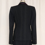Christian Lacroix Wool Striped Blazer