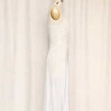 White Vintage Lace Boudoir Slip