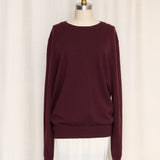 Valentino Cashmere Wine Pullover