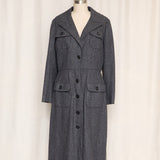 Nina Ricci Grey Wool Coat