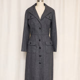 Nina Ricci Grey Wool Coat