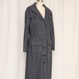 Nina Ricci Grey Wool Coat