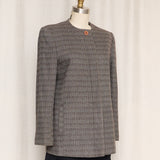 Vintage Wool Blend Grey Jacket