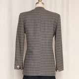 Vintage Wool Blend Grey Jacket