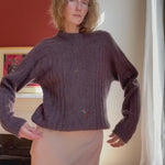 Vintage Sweater with Climbers Embroidery