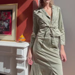 guy-laroche-skirt-suit — silent modeled video