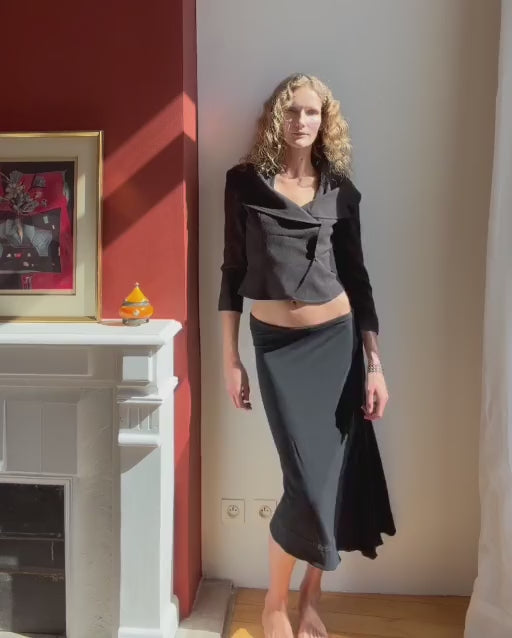 dior-black-blazer-turn — silent modeled video