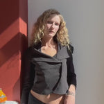 dior-black-blazer-front — silent modeled video