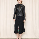 Sonia Rykiel Wool Skirt with Colorful Accents