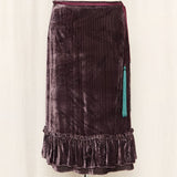 Class Roberto Cavalli Skirt with Tassel Belt
