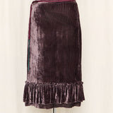 Class Roberto Cavalli Skirt with Tassel Belt