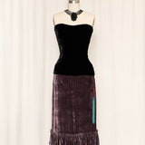 Class Roberto Cavalli Skirt with Tassel Belt