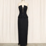 Sylvia Standing Silk Dress