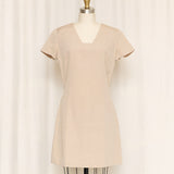 Fendissimi Beige Mini Dress