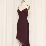 Motivi Plum Bias Cut Dress