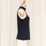 Versace Black Sleeveless Top