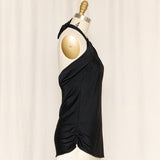 SportMax Black Halter Neck Top