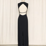 Emporio Armani Open Back Long Dress