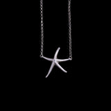 Sterling Silver Starfish Necklace