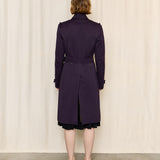 Miu Miu 2000s Purple Trench Coat