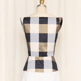 Vivienne Westwood Anglomania Checkered Top with Shawl