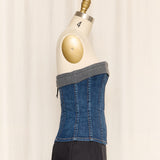 D&G Denim Corset Top