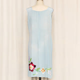 Amuleti Beaded Silk Dress