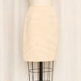 Claude Montana Beige Skirt Suit
