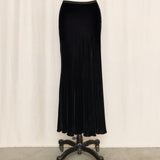 JPG Velvet Long Skirt