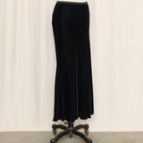 JPG Velvet Long Skirt